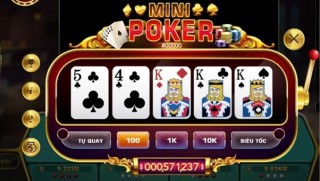 Mini Poker - Game Bài Đổi Thưởng Giá Trị Hấp Dẫn