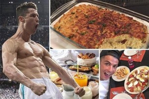 Ronaldo chế độ ăn uống hàng ngày bí quyết thể lực đỉnh cao sân cỏ