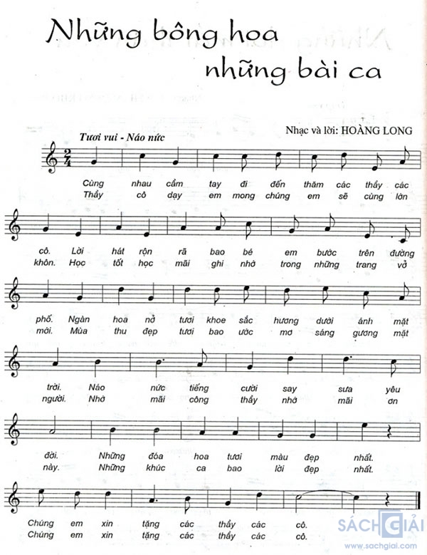 Những bông hoa những bài ca