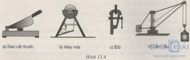 Giải bài tập SBT Vật lý lớp 6 bài 13: Máy cơ đơn giản