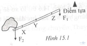 Giải bài tập SBT Vật lý lớp 6 bài 15: Đòn bẩy