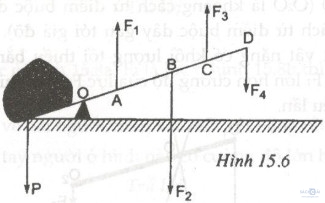 Giải bài tập SBT Vật lý lớp 6 bài 15: Đòn bẩy