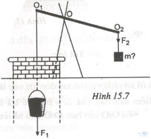 Giải bài tập SBT Vật lý lớp 6 bài 15: Đòn bẩy