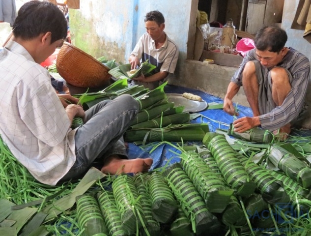 Bánh Tét làng Chuồn