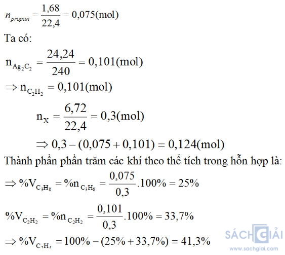 Giải bài tập trang 147 SGK Hóa học lớp 11: Luyện tập Ankin