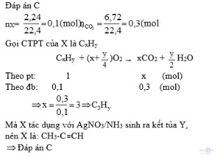 Giải bài tập trang 147 SGK Hóa học lớp 11: Luyện tập Ankin