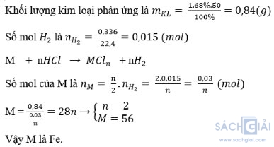 Giải bài tập Hóa học 12: Sắt