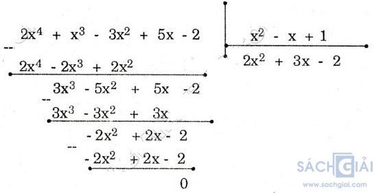 Bài tập môn Toán lớp 8