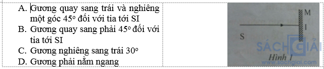 Đề kiểm tra Vật Lí 7