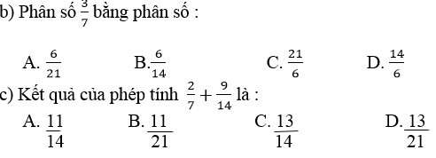 Đề kiểm tra Toán 4 | Đề thi Toán 4