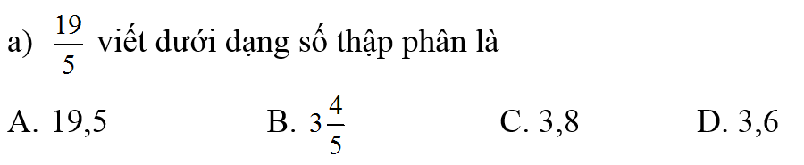 Đề kiểm tra Toán 5 | Đề thi Toán 5