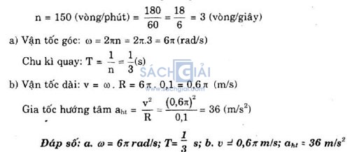 giai bai tap vat ly 10 bai 14 cau C5