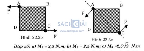 giai bai tap vat ly 10 bai 22 cau c2.2