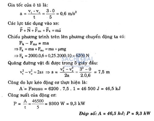 giai bai tap vat ly 10 bai 24 cau c3