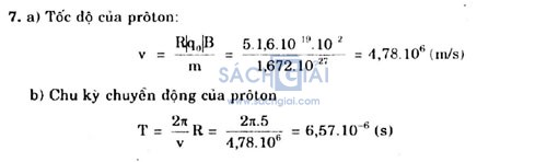 Giai vat ly lop 11 bai 22 cau 7