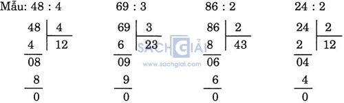 giai VBt toan lop 3 bai 26 cau 1