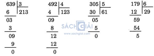 giai VBt toan lop 3 bai 69 cau 1