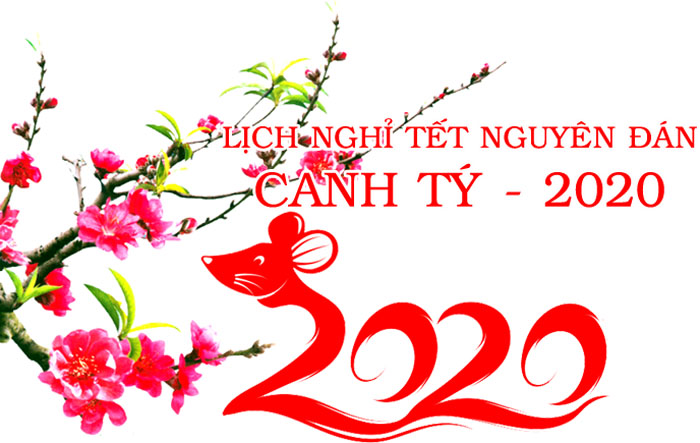 Lịch nghỉ Tết Canh Tý 2020