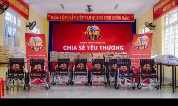 Phần quà ý nghĩa dành cho các đối tượng khuyết tật của game bài 68